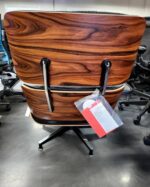 Herman Miller Eames Lounge Chair and Ottoman Leather - Image 3