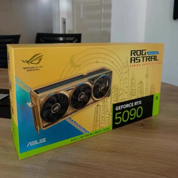 ASUS ROG Astral GeForce RTX 5090 Dhahab OC Edition Graphics Card