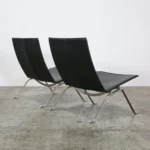 Fritz Hansen PK22 Chairs by Poul Kjaerholm, Set of Two - Image 6