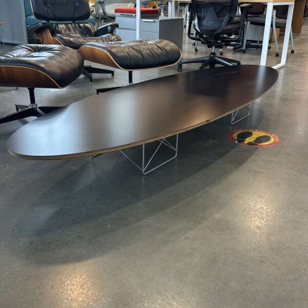 Eames Herman Miller Wire Base Elliptical Surfboard Coffee Table