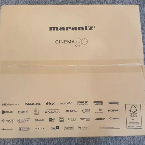 Marantz Cinema 50 AV Receiver 9.4Ch Black 230V